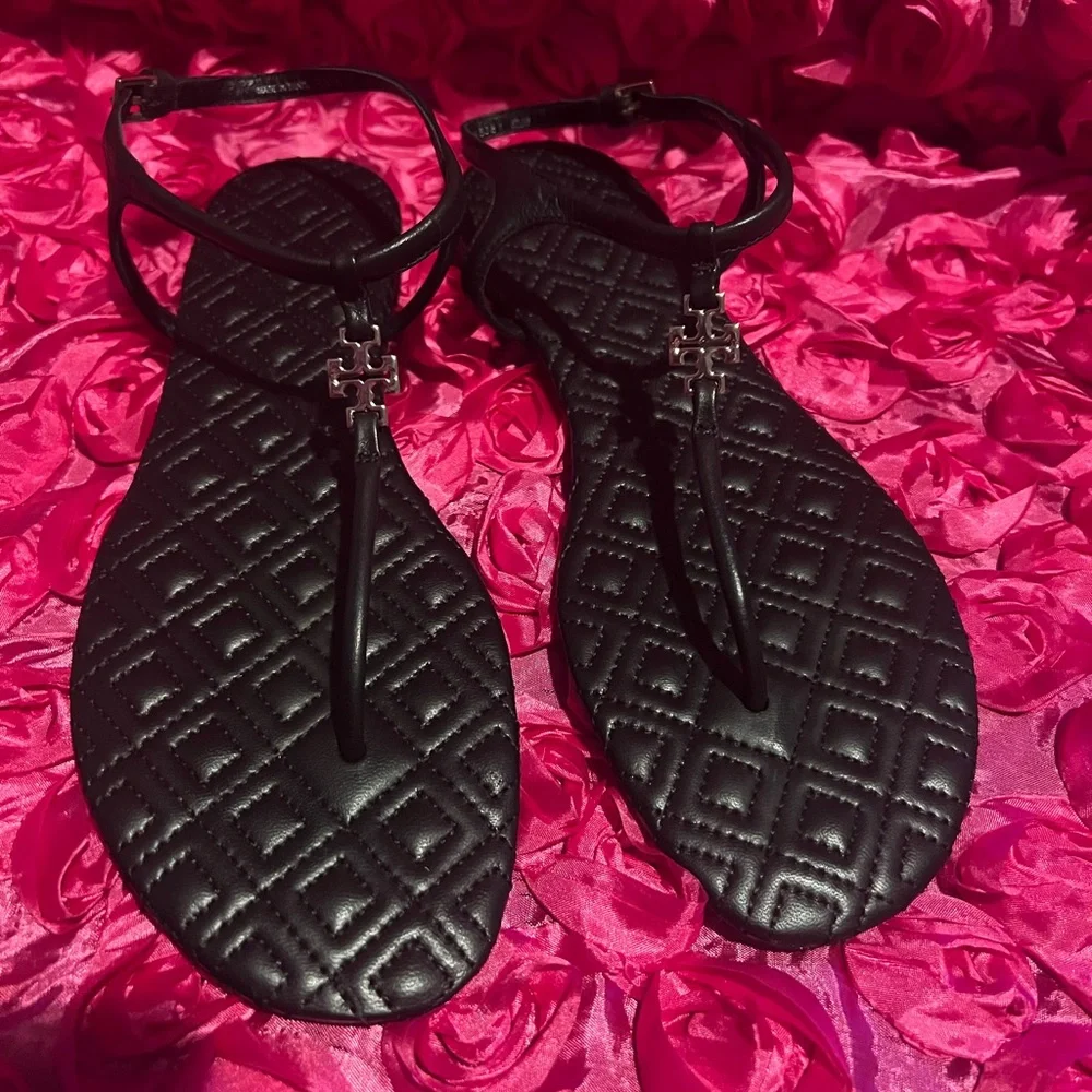 Tory Burch Marion Quilted Sandal